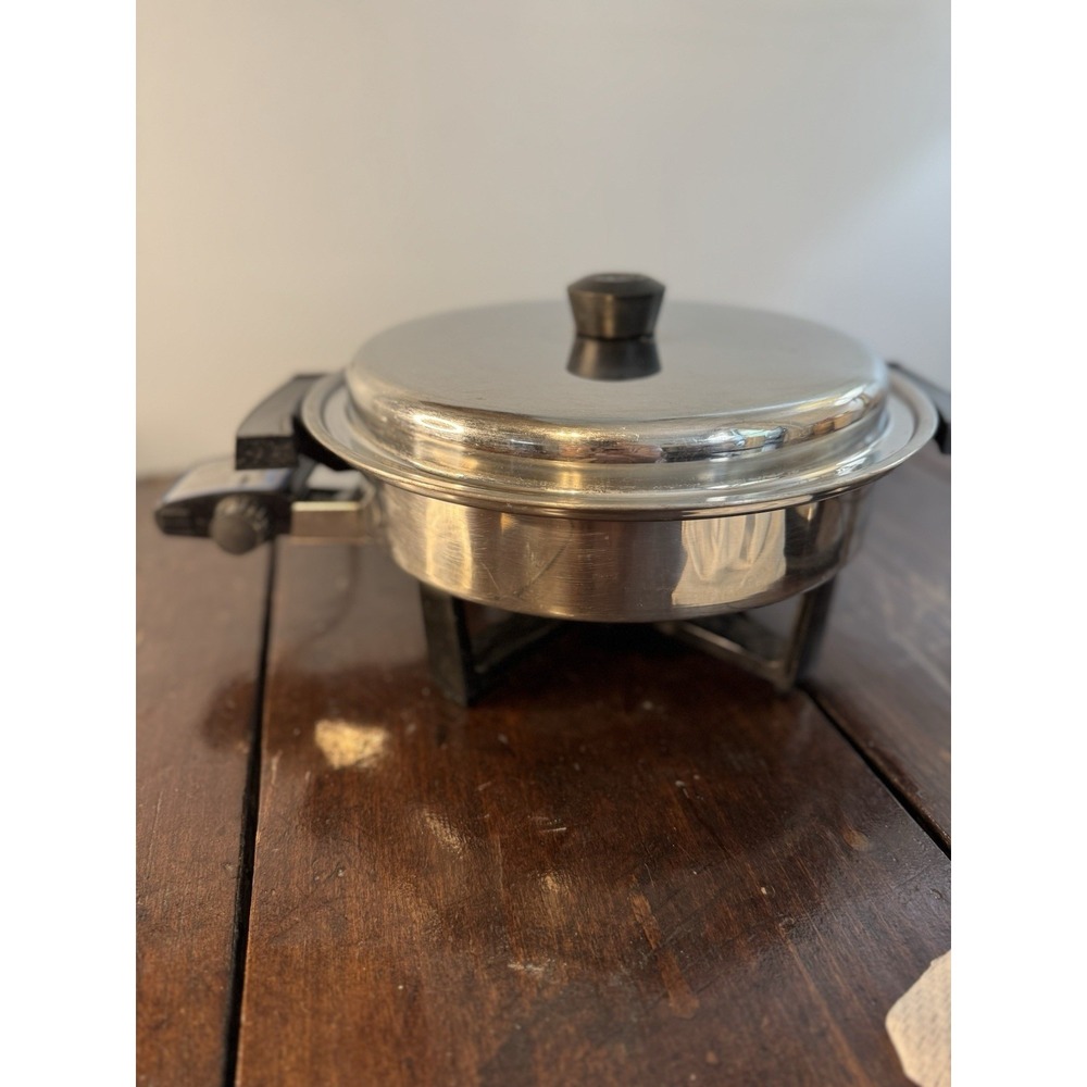 Liquid Core Stainless Steel Electric Skillet TowneCraft model